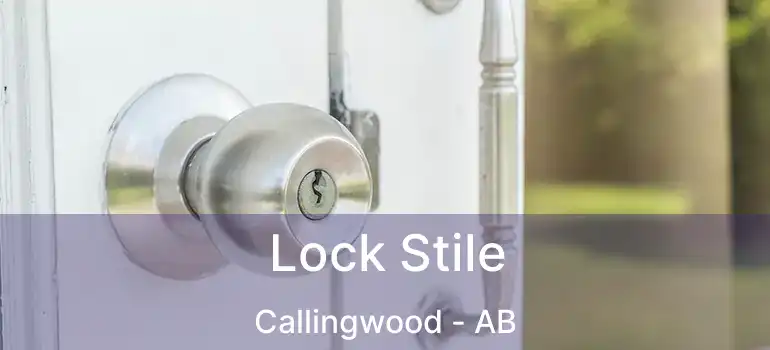  Lock Stile Callingwood - AB