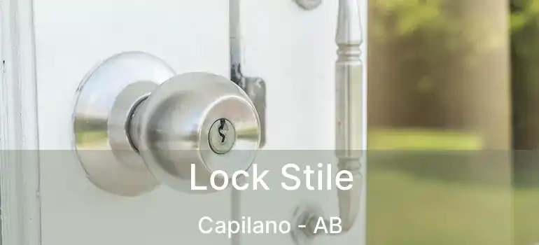  Lock Stile Capilano - AB