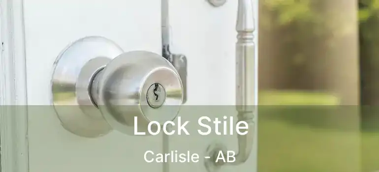  Lock Stile Carlisle - AB
