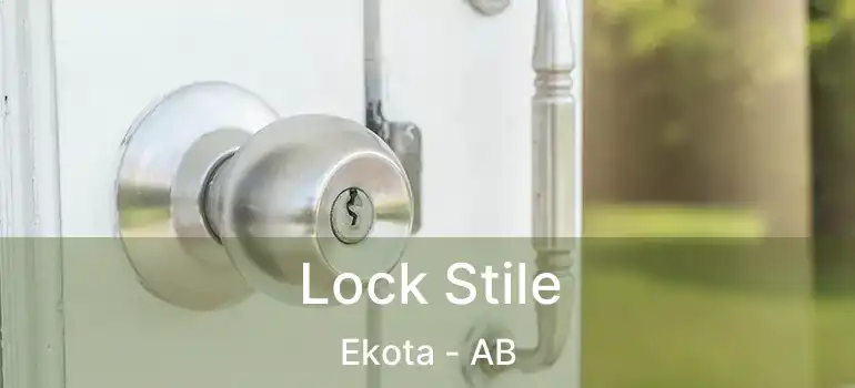  Lock Stile Ekota - AB