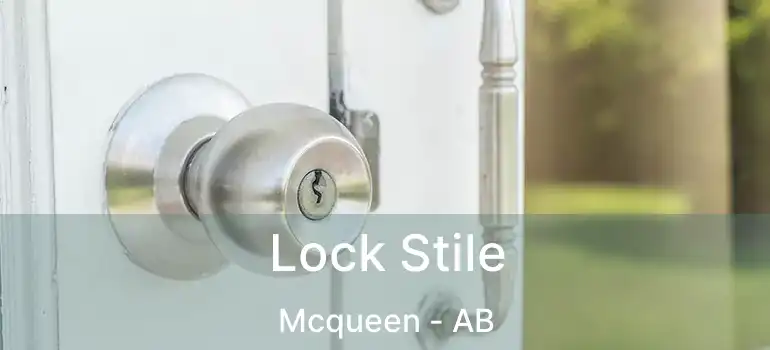  Lock Stile Mcqueen - AB