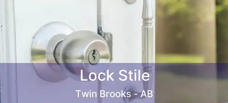  Lock Stile Twin Brooks - AB