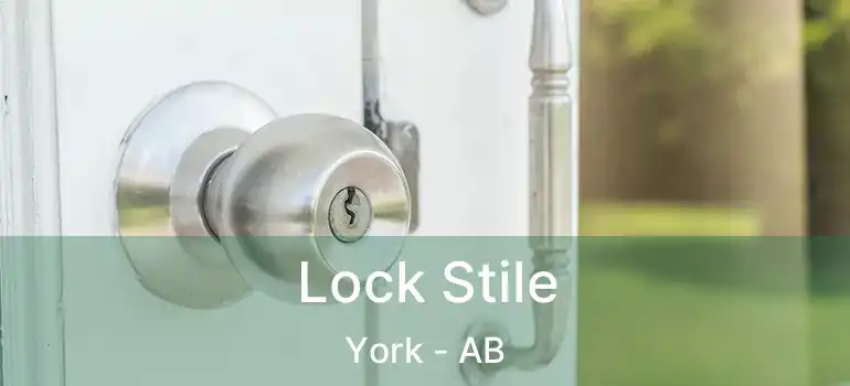  Lock Stile York - AB