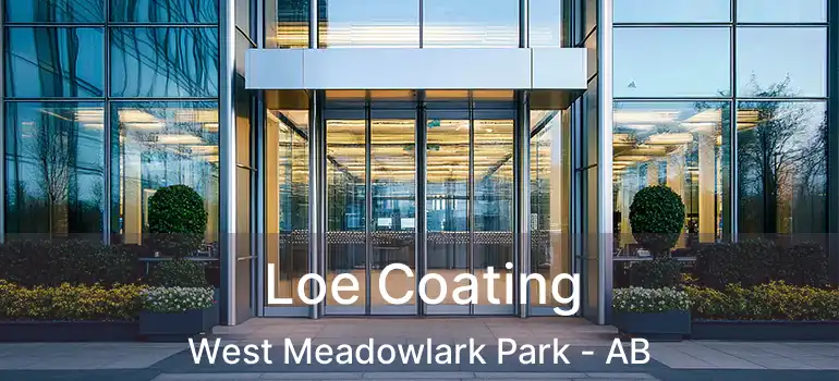  Loe Coating West Meadowlark Park - AB