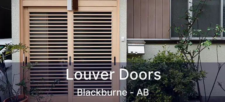  Louver Doors Blackburne - AB