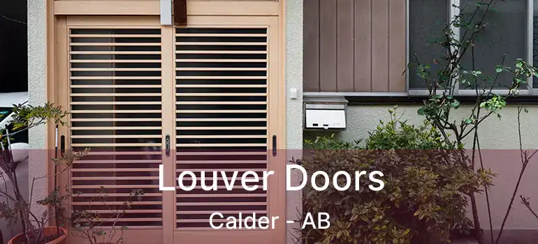  Louver Doors Calder - AB