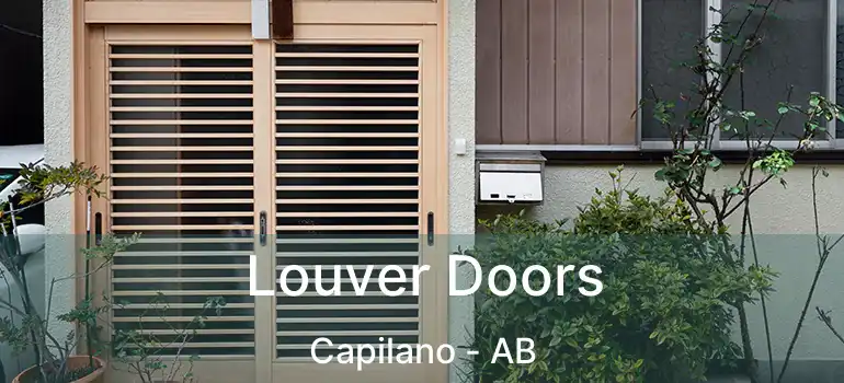  Louver Doors Capilano - AB