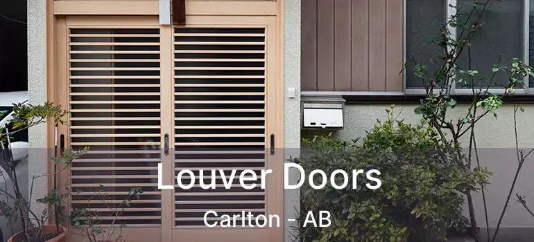  Louver Doors Carlton - AB