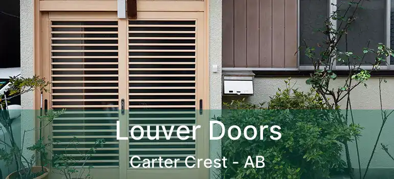  Louver Doors Carter Crest - AB