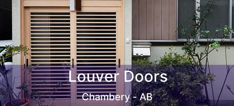  Louver Doors Chambery - AB