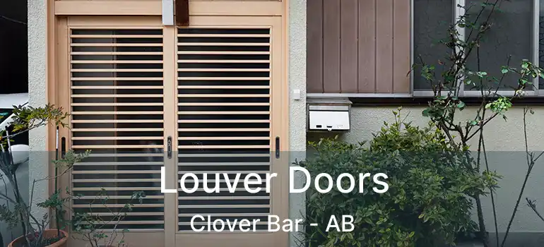  Louver Doors Clover Bar - AB