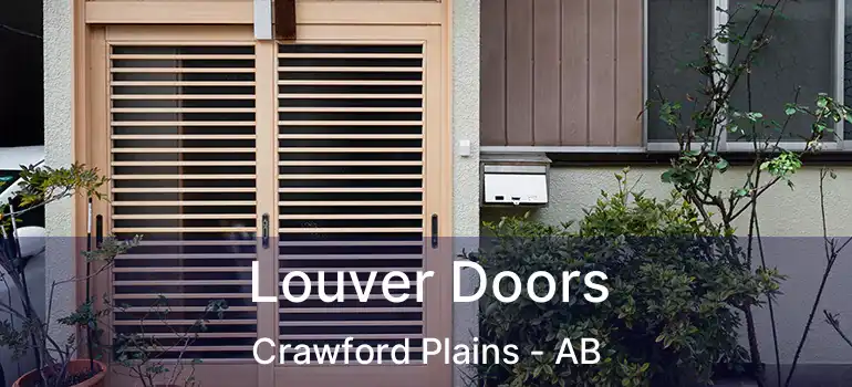  Louver Doors Crawford Plains - AB