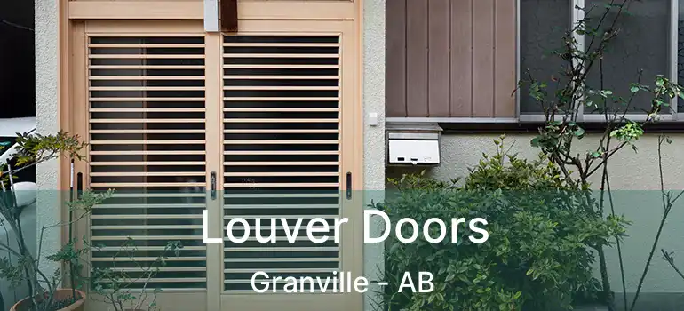  Louver Doors Granville - AB