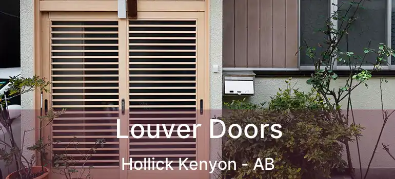  Louver Doors Hollick Kenyon - AB