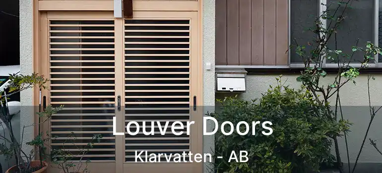  Louver Doors Klarvatten - AB