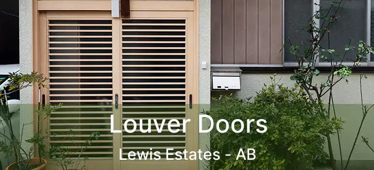  Louver Doors Lewis Estates - AB