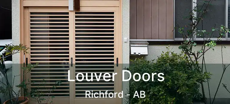  Louver Doors Richford - AB