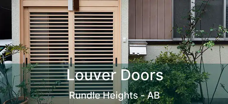  Louver Doors Rundle Heights - AB