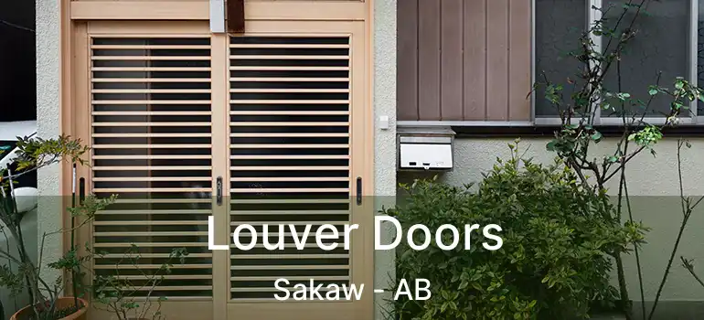  Louver Doors Sakaw - AB