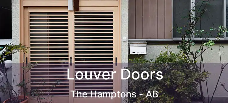  Louver Doors The Hamptons - AB