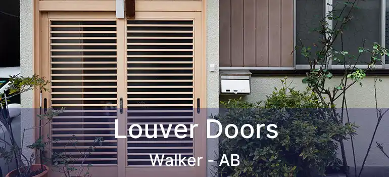  Louver Doors Walker - AB