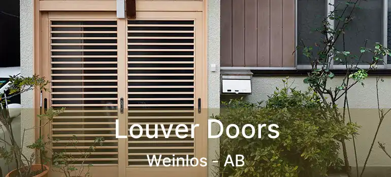  Louver Doors Weinlos - AB