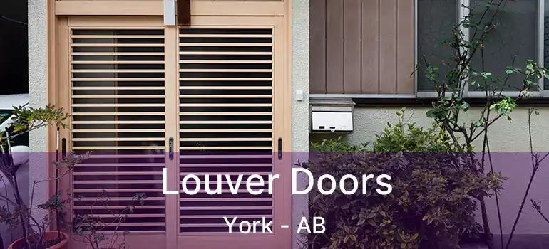  Louver Doors York - AB