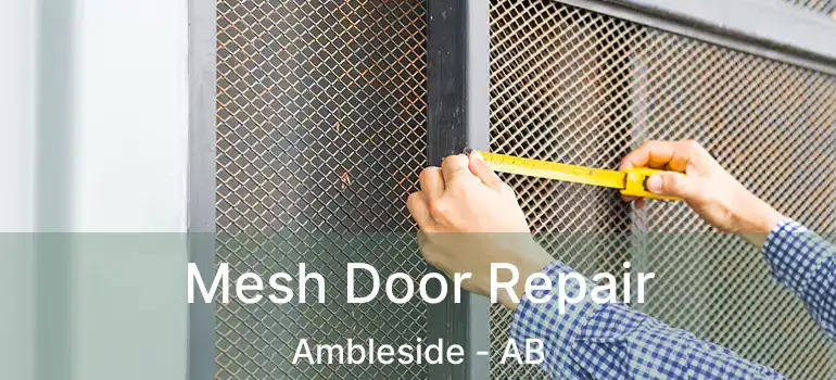 Mesh Door Repair Ambleside - AB
