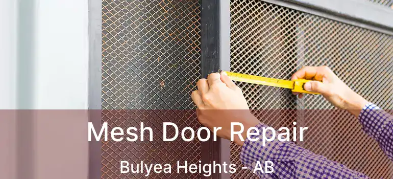  Mesh Door Repair Bulyea Heights - AB