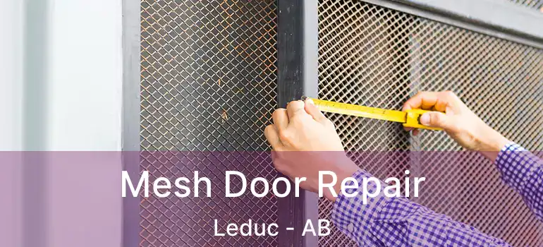  Mesh Door Repair Leduc - AB