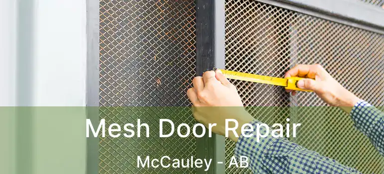  Mesh Door Repair McCauley - AB