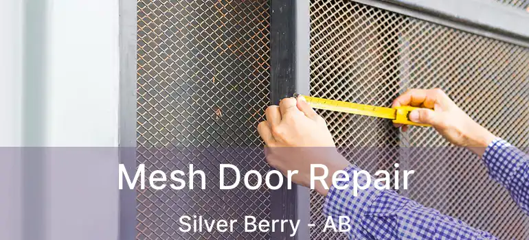 Mesh Door Repair Silver Berry - AB