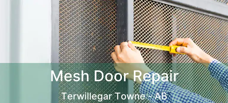  Mesh Door Repair Terwillegar Towne - AB