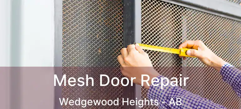  Mesh Door Repair Wedgewood Heights - AB