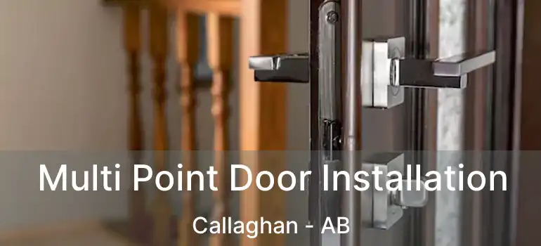  Multi Point Door Installation Callaghan - AB