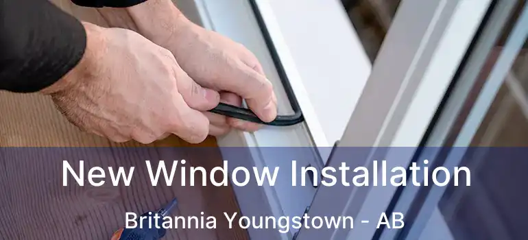  New Window Installation Britannia Youngstown - AB