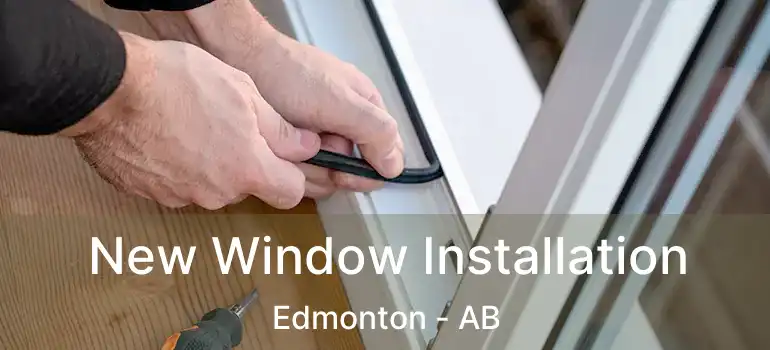  New Window Installation Edmonton - AB