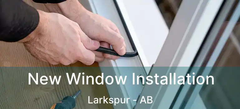  New Window Installation Larkspur - AB