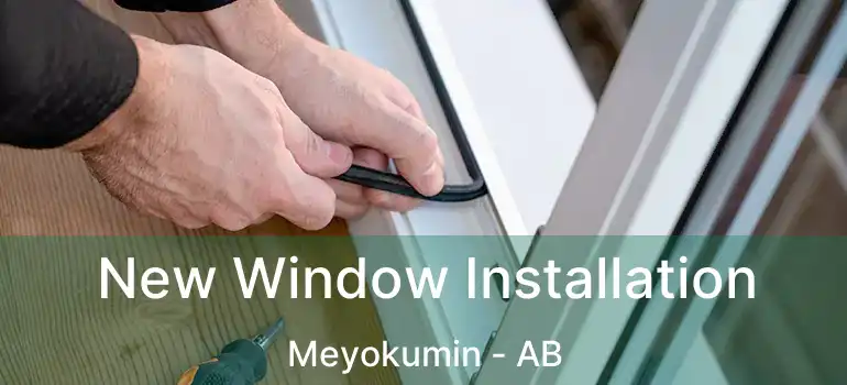  New Window Installation Meyokumin - AB