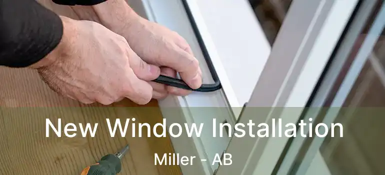  New Window Installation Miller - AB