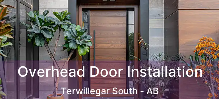  Overhead Door Installation Terwillegar South - AB