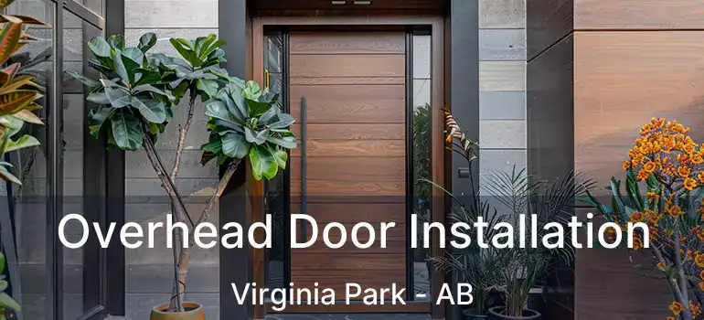  Overhead Door Installation Virginia Park - AB