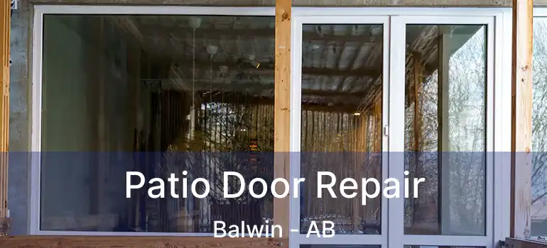 Patio Door Repair Balwin - AB