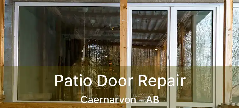  Patio Door Repair Caernarvon - AB
