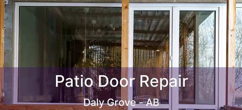  Patio Door Repair Daly Grove - AB
