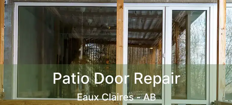  Patio Door Repair Eaux Claires - AB