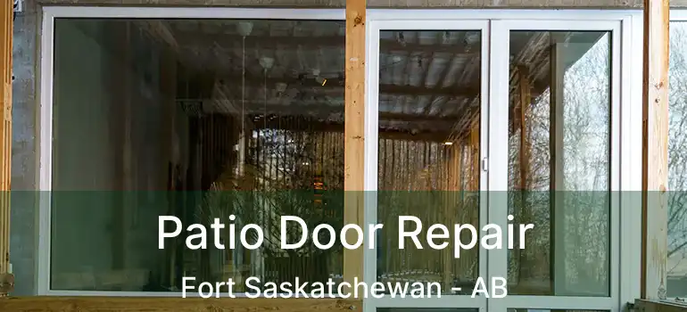  Patio Door Repair Fort Saskatchewan - AB