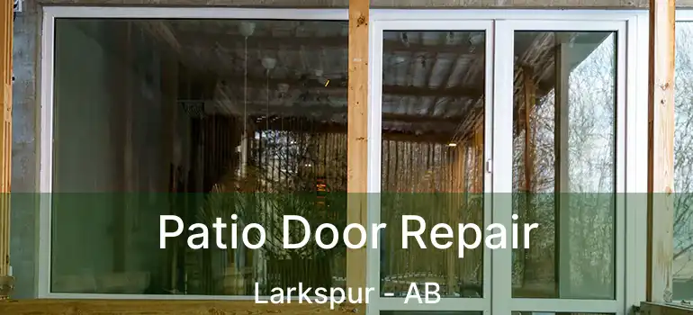  Patio Door Repair Larkspur - AB