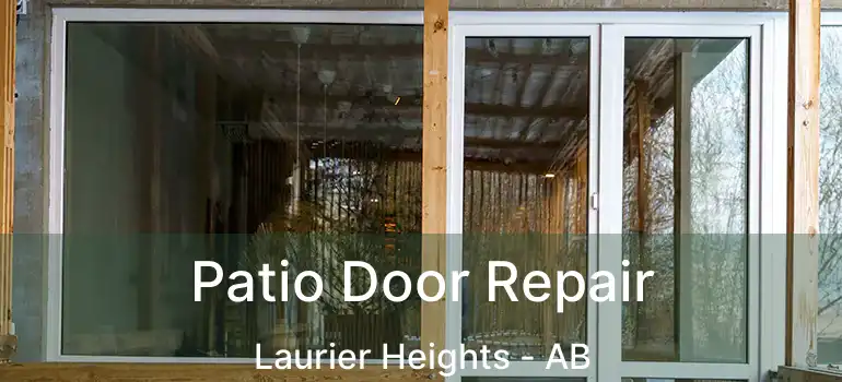  Patio Door Repair Laurier Heights - AB