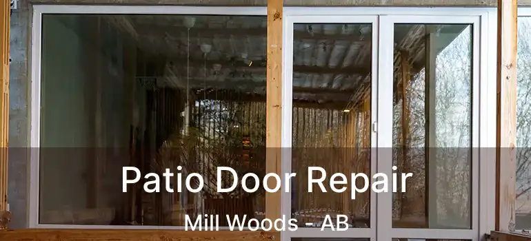  Patio Door Repair Mill Woods - AB